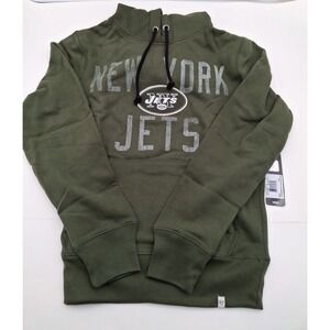 New York Jets '47 Brand Green Pullover Hoodie Sweatshirt, Men's, S, New